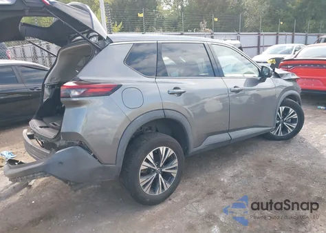 2021 Nissan Rogue Sv Fwd из США, поврежденный, VIN 5N1AT3BA0MC707182